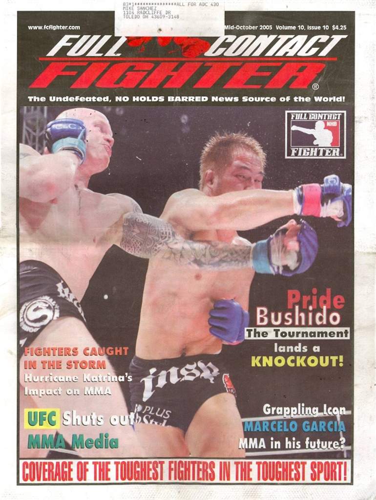 10/05 Full Contact Fighter Newspaper